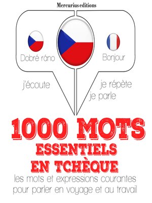 cover image of 1000 mots essentiels en tchèque